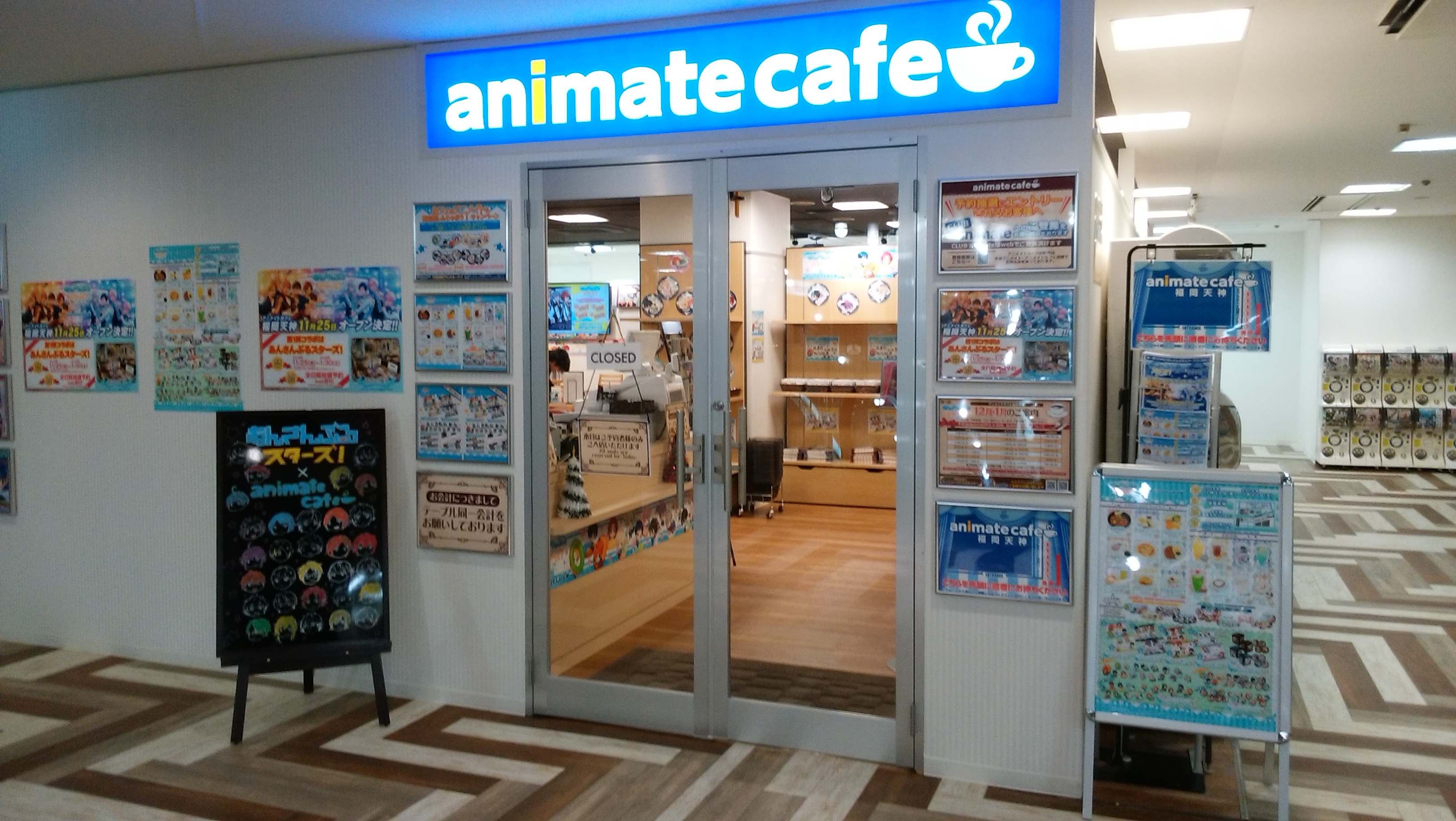 あんスタ アニメイトカフェ福岡天神 11月25日のオープンに先立ち