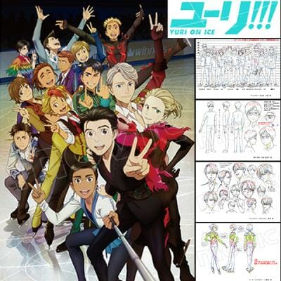 ユーリ On Ice 7月日に公式設定資料集が発売決定 衣装や舞台が詳しく見られます